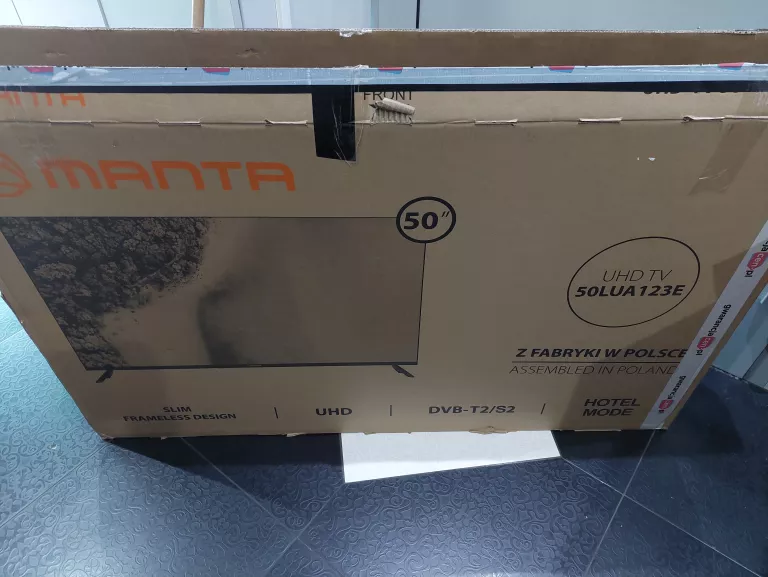 TELEWIZOR MANTA 50LU123E KOMPLET