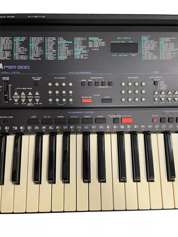 YAMAHA PSR-500 - KEYBOARD