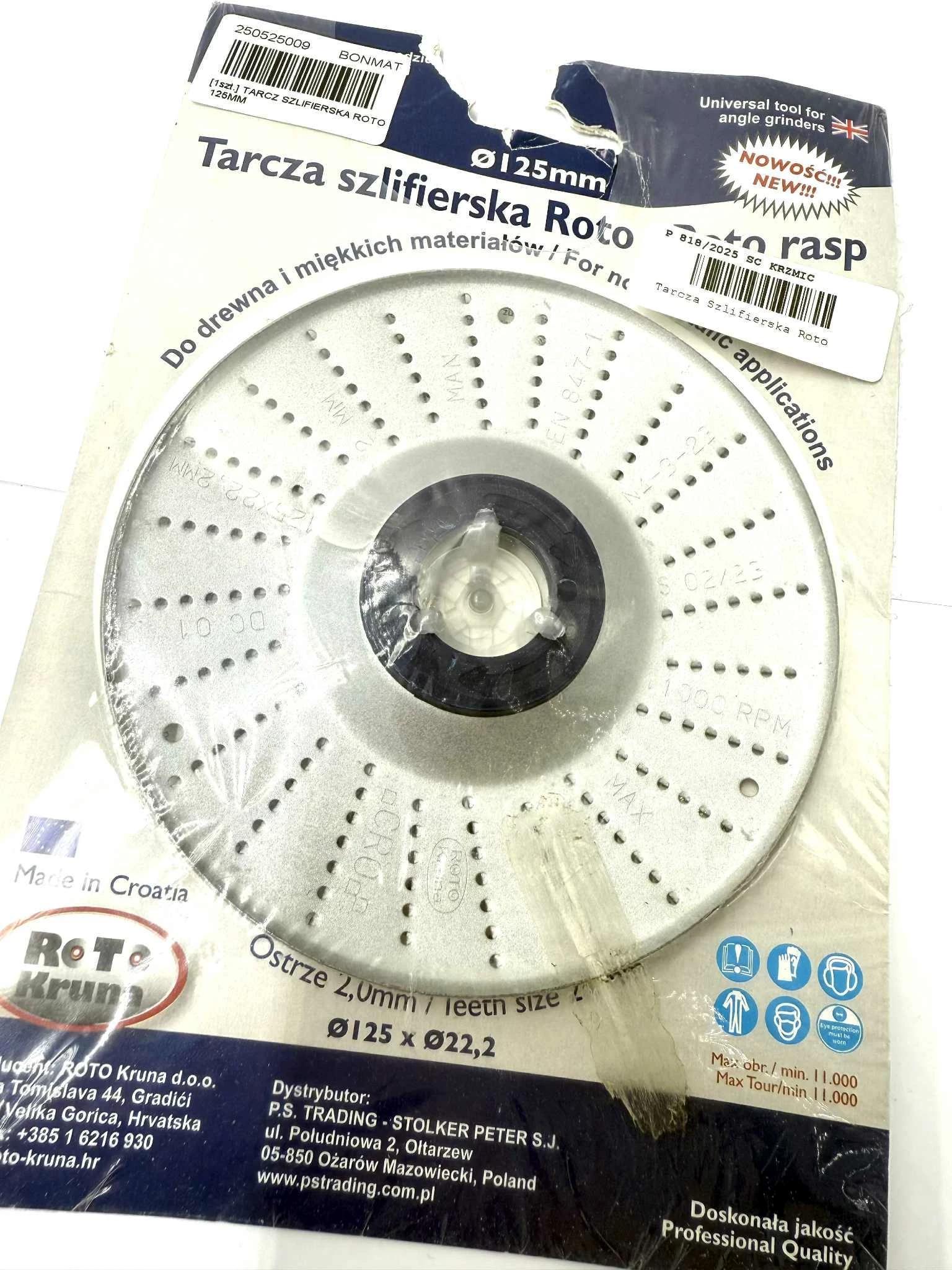 tarcza-szlifierska-roto-125mm-ean-gtin-3859891745050