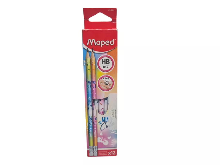 OŁÓWKI MAPED MINI CUTE HB2 Z GUMKĄ