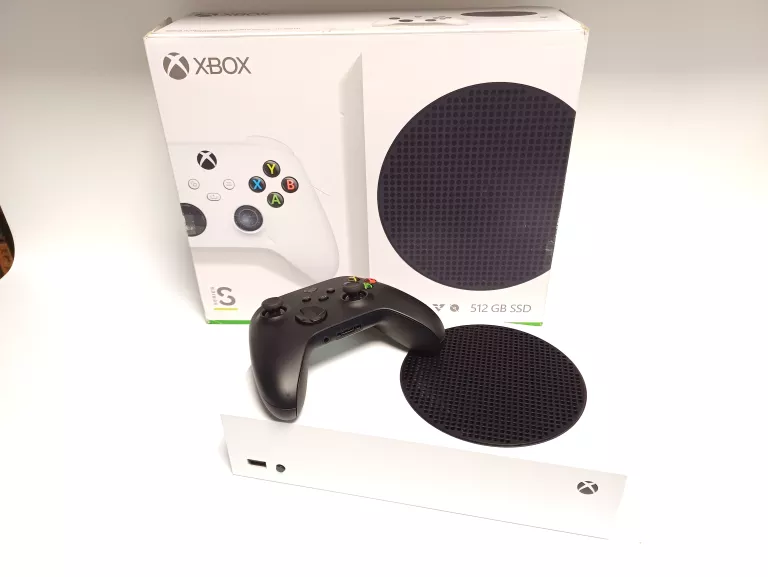 KONSOLA XBOX SERIES S 512 SSD GB FAJNY ZESTAW!