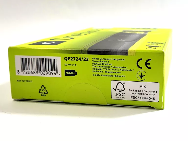 GOLARKA MASZYNKA DO BRODY I ZAROSTU PHILIPS ONEBLADE 360 QP2724/23