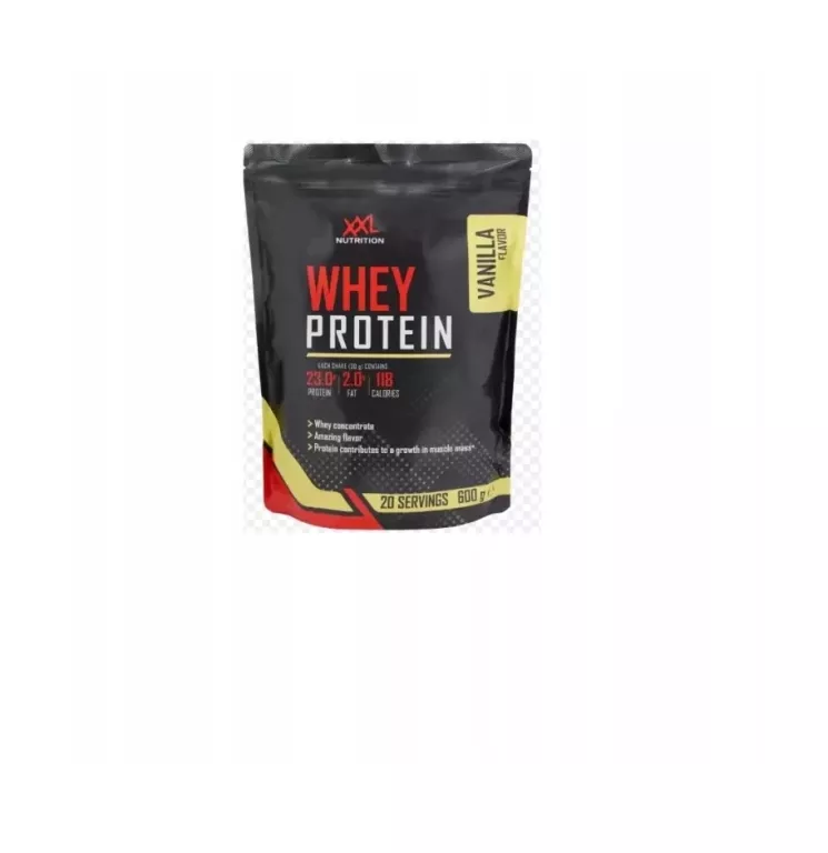 WHEY PROTEIN VANILLA FLAVOR XXL 600 GR