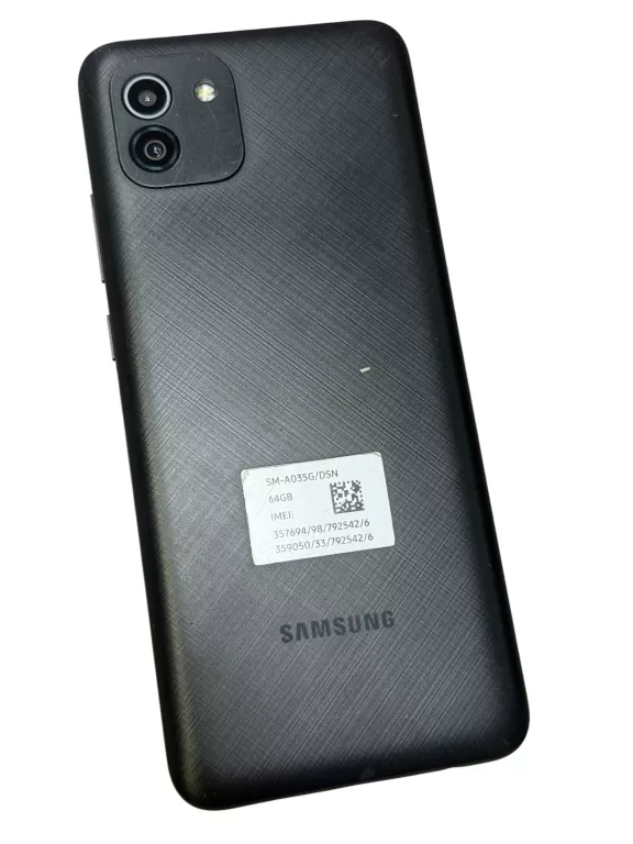 SAMSUNG GALAXY A03 4/64GB ZOBACZ