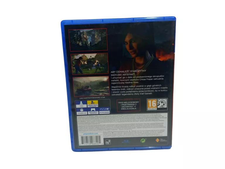 UNCHARTED ZAGINIONE DZIEDZICTWO PS4