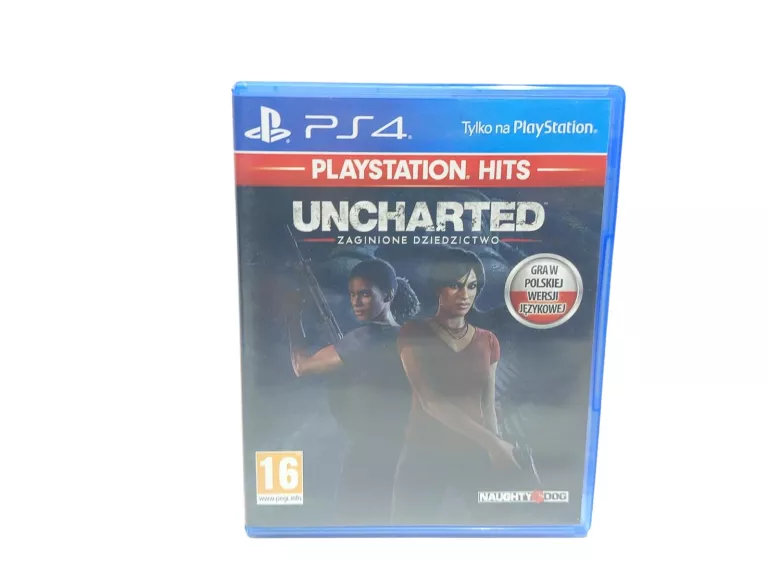 UNCHARTED ZAGINIONE DZIEDZICTWO PS4