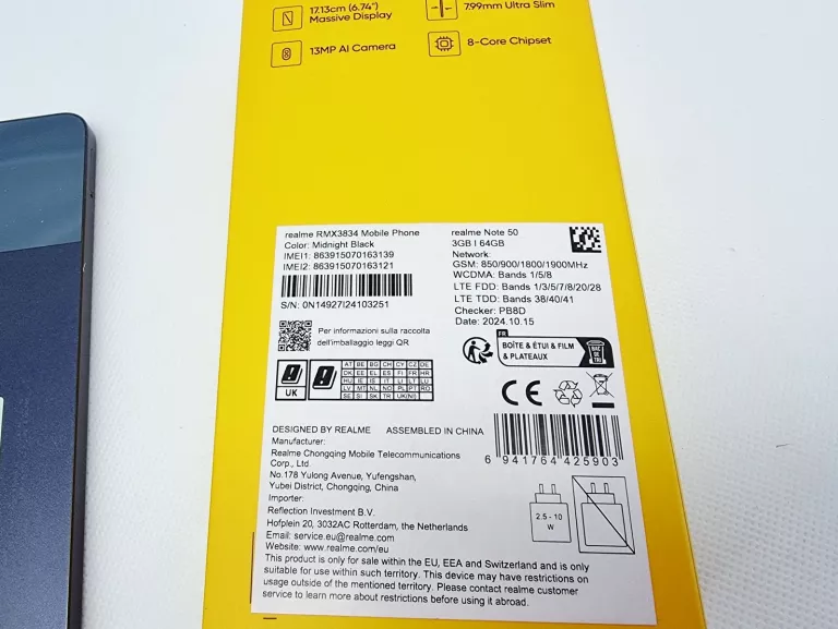 REALME NOTE 50 3/64GB DUAL SIM