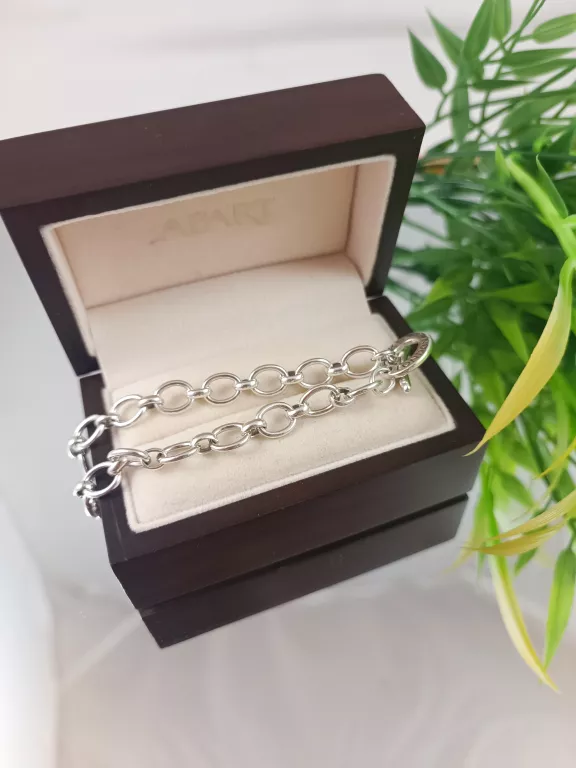 ŚLICZNA SREBRBA BRANSOLETKA 13,49 G 925