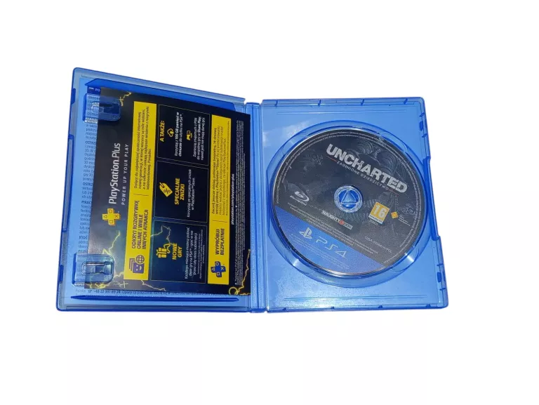 UNCHARTED ZAGINIONE DZIEDZICTWO PS4