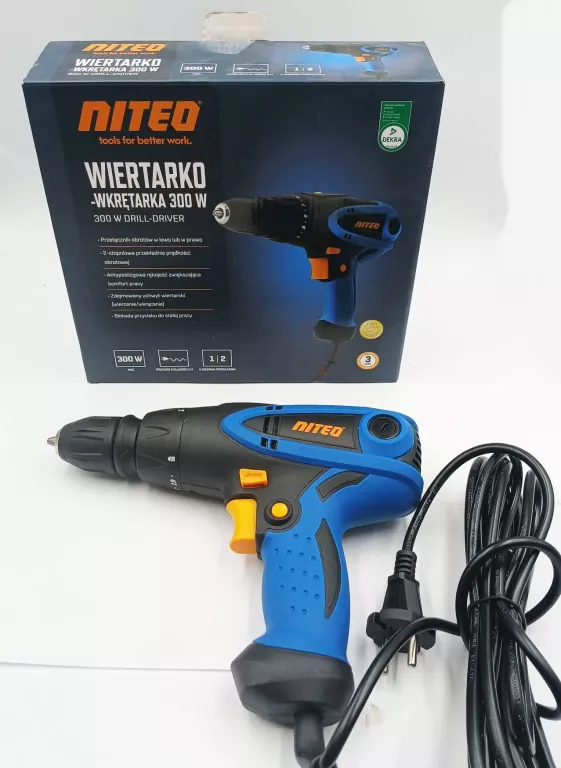 WKRĘTARKA NITEO TOOLS ZASILANIE SIECIOWE 230 V NTD0140-23