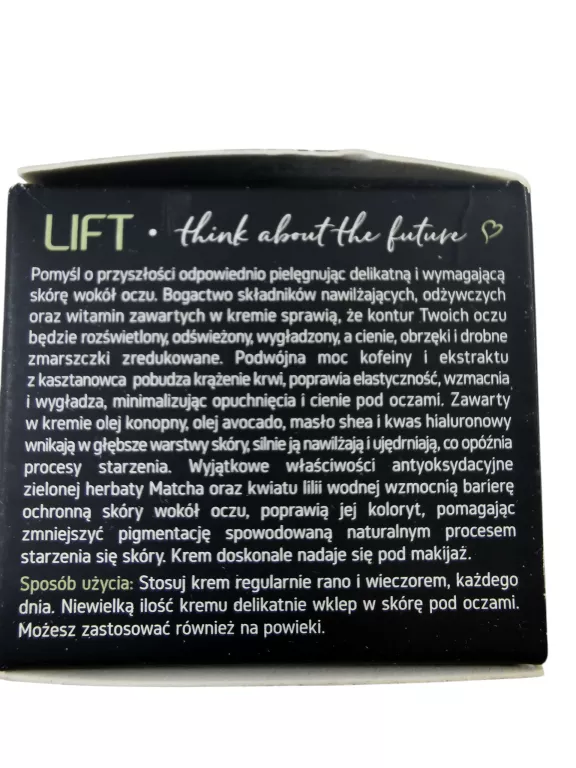 BOTANIC HELP LIFT KREM POD OCZY LIFTINGUJĄCO-KORYGUJĄCY 15 ML