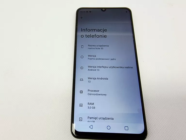 REALME NOTE 50 3/64GB DUAL SIM