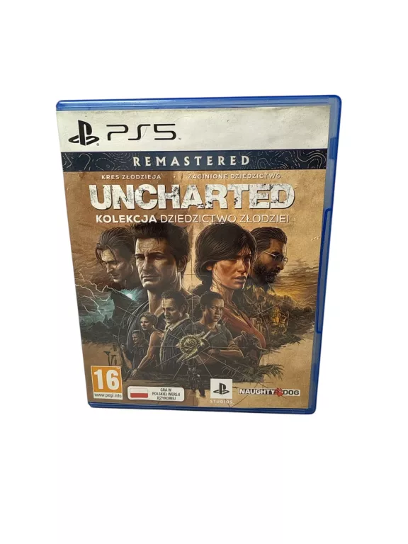 UNCHARTED KOLEKCJA DZIEDZICTWO ZŁODZIEI PS5