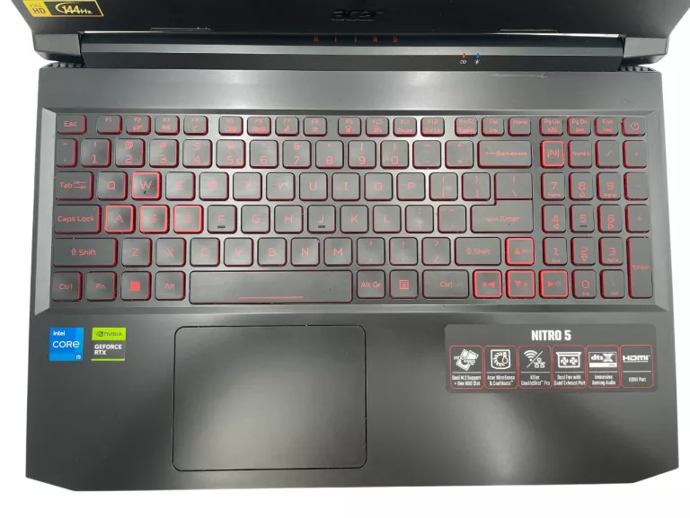 LAPTOP ACER NITRO 5 AN515-57 15.6'' I5- 11400H 16/512GB SSD RTX 3050 W11