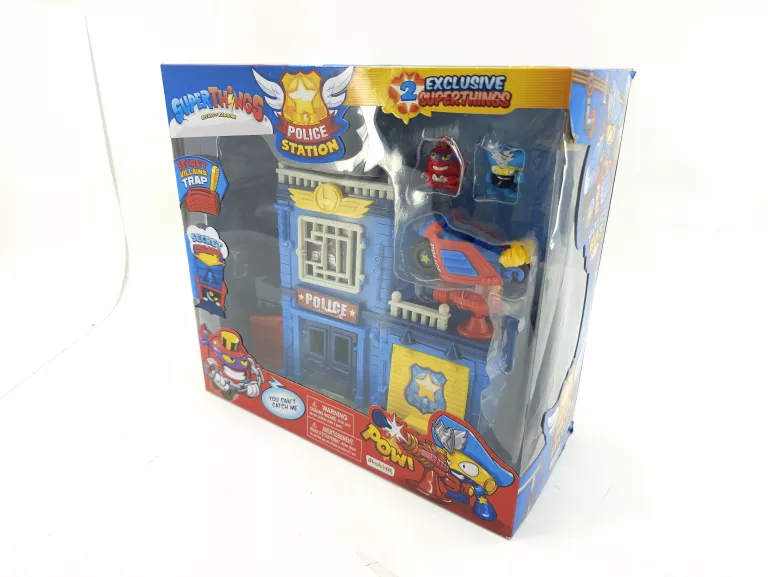 SUPER ZINGS POSTERUNEK POLICJI + 2 FIGURKI +POJAZD