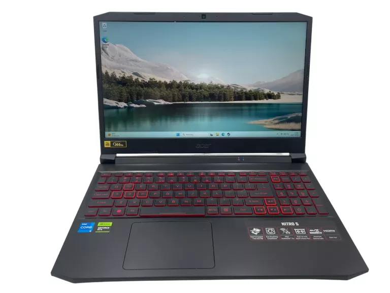 LAPTOP ACER NITRO 5 AN515-57 15.6'' I5- 11400H 16/512GB SSD RTX 3050 W11