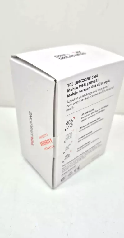 ROUTER TCL LINK ZONE 4G LTE CAT6 CZARNY