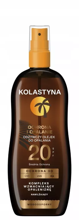 KOLASTYNA ODŻYWCZY OLEJEK DO OPALANIA SPF 20 150ML