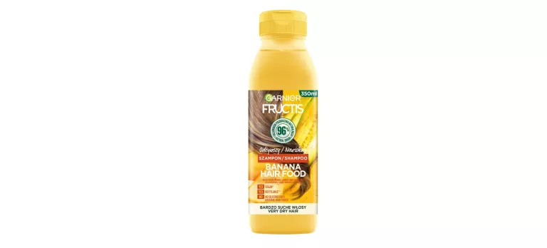 GARNIER FRUCTIS BANANA HAIR FOOD ODŻYWCZY SZAMPON DO WŁOSÓW SUCHYCH