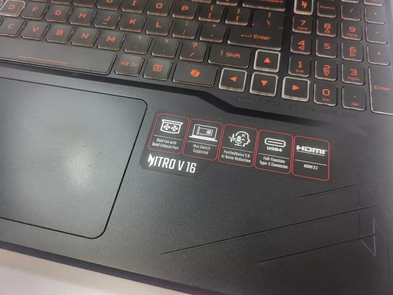 LAPTOP ACER NITRO V 16 PUDEŁKO 512GB AMD RYZEN 5 WINDOWS 11