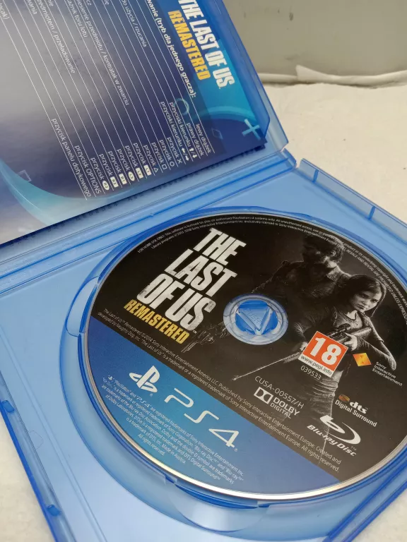 GRA NA PS4 THE LAST OF US REMASTERED