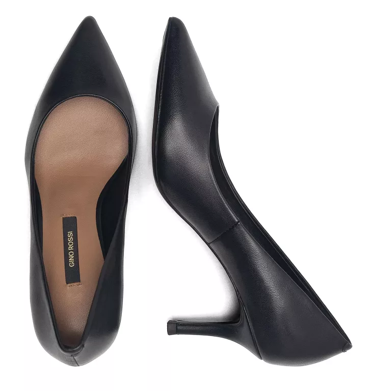 BUTY R.39 GINO ROSSI SZPILKI CZARNE 5903698189574
