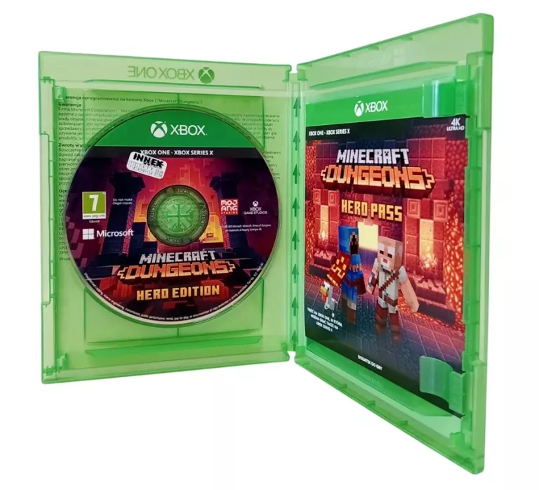 GRA MINECRAFT DUNGEONS HERO EDITION XBOX ONE