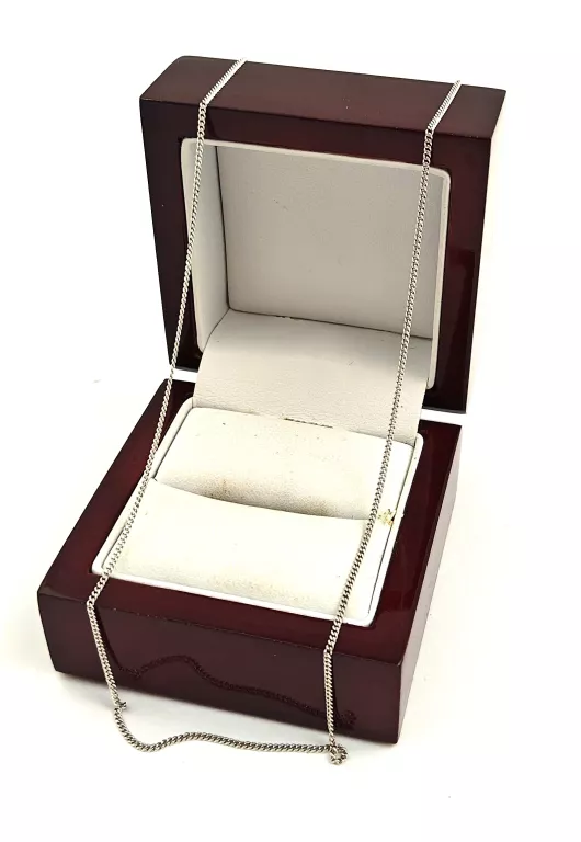 SREBRNY DELIKATNY ŁAŃCUSZEK 1,94G PR925 45CM
