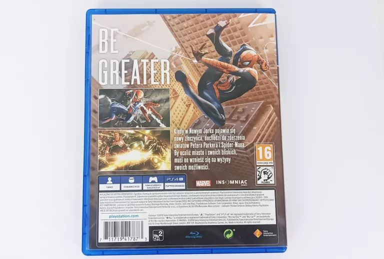 GRA PS4 SPIDER-MAN