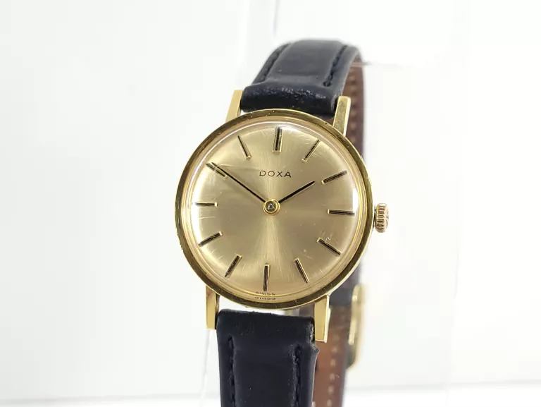 ZEGAREK DAMSKI DOXA MECHANICZNY POZŁACANY Z PUDEŁKIEM