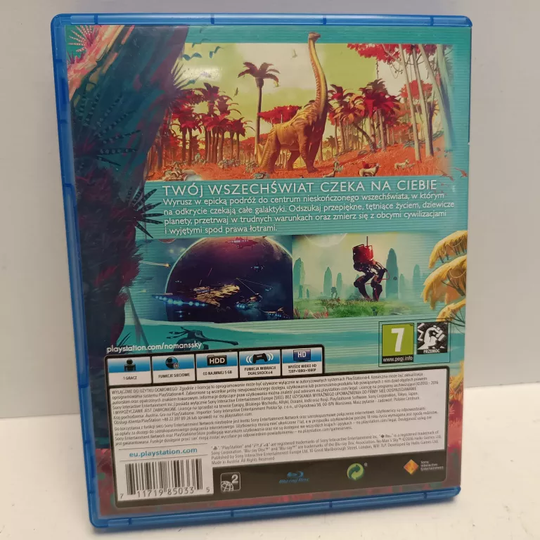 PS4 NO MAN'S SKY PL / AKCJA / OTWARTY ŚWIAT