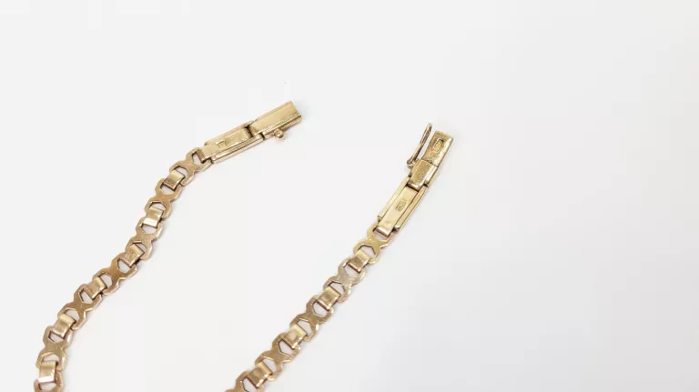 ZŁOTA BRANSOLETKA 14CT 6,84G 16CM