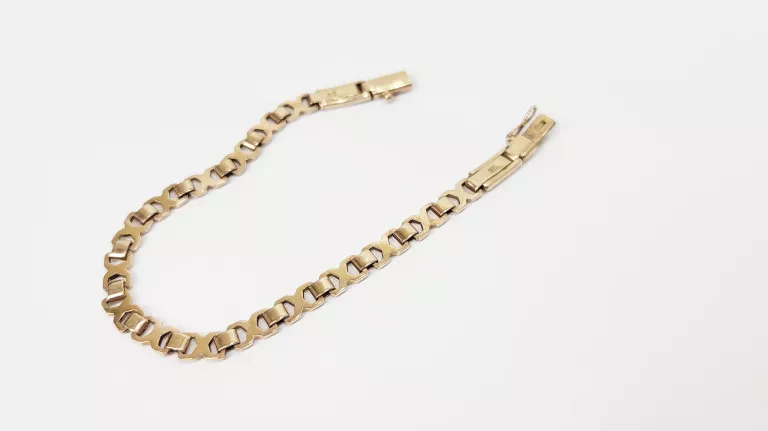 ZŁOTA BRANSOLETKA 14CT 6,84G 16CM