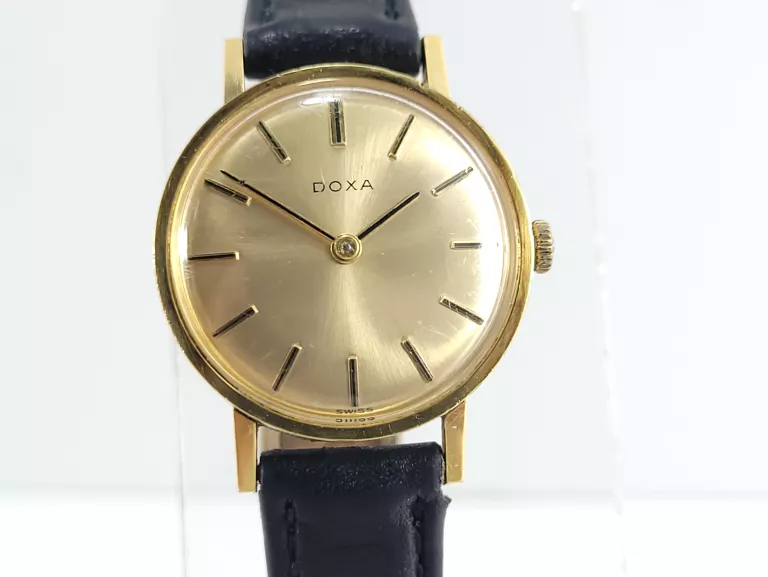 ZEGAREK DAMSKI DOXA MECHANICZNY POZŁACANY Z PUDEŁKIEM