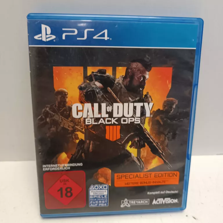 CALL OF DUTY BLACK OPS IIII PS4