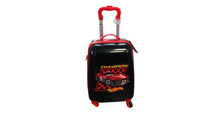 WALIZKA DLA DZIECI CHAMPION CHOTWHEELS CZARNA