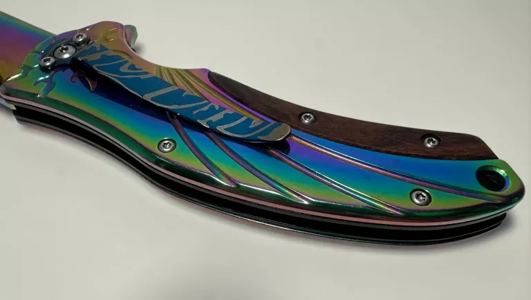 NÓŻ SKŁADANY BOKER RAINBOW F88 WARTO OKAZJA