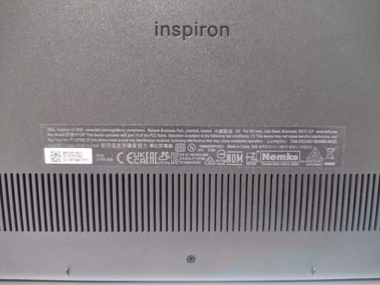 LAPTOP DELL INSPIRON 3525 8/512 RYZEN 5 5500U