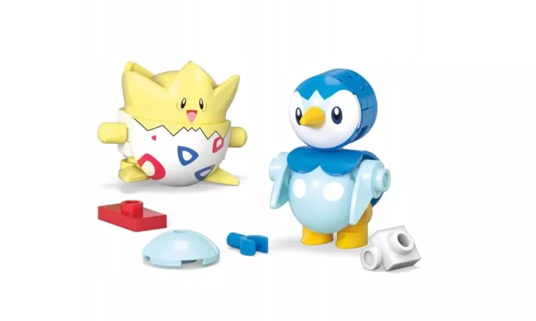 KLOCKI KONSTRUKCYJNE MEGA POKEMON 41 EL. + 2 POKEBALL PIPLUP & TOGEPI