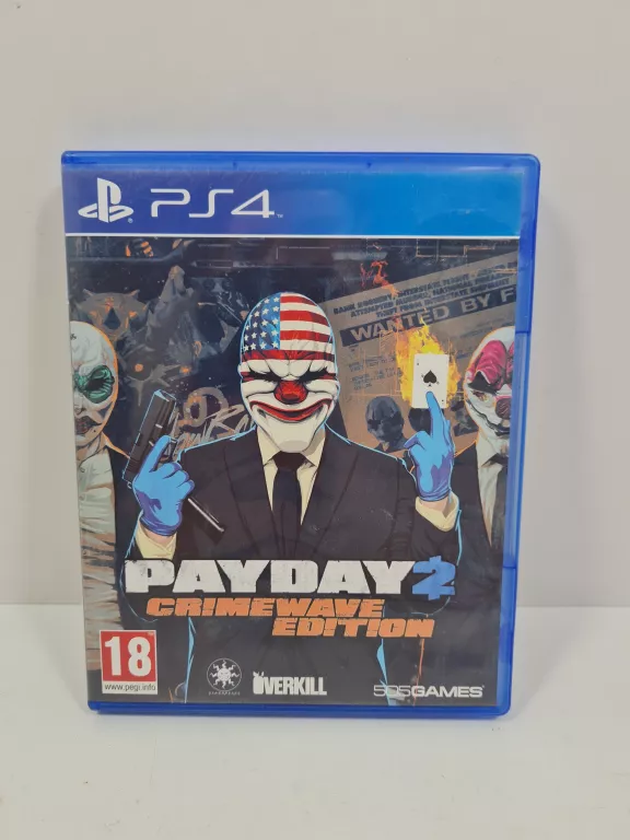 PAYDAY 2 CRIMEWAVE EDITION PS4