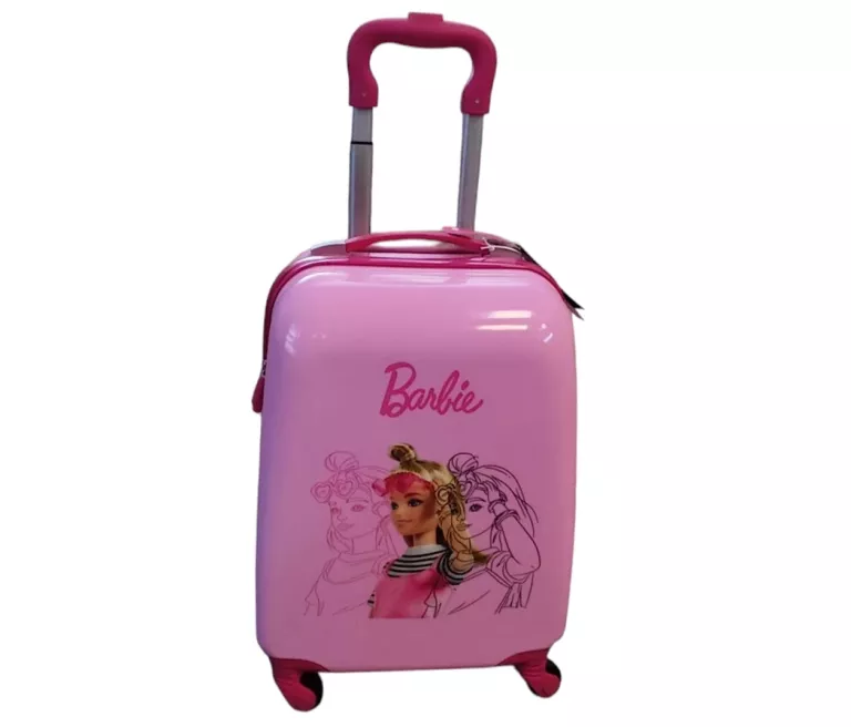 RÓŻOWA WALIZKA BARBIE