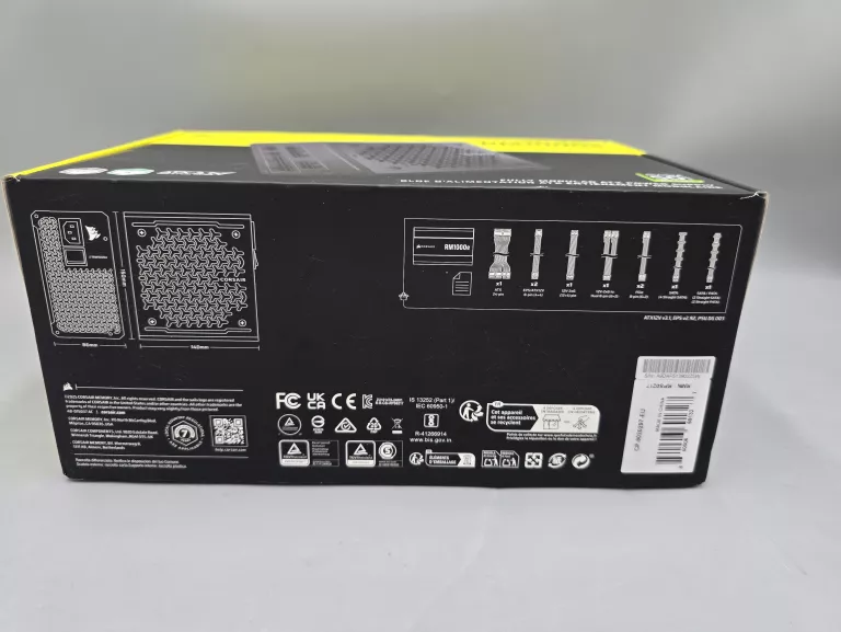 ZASILACZ CORSAIR RM1000E 1000W 80 PLUS GOLD KOMPLET NO