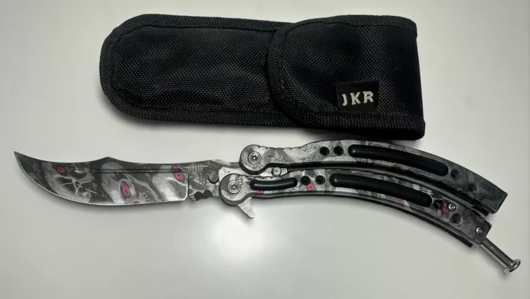 NÓŻ MOTYLKOWY JOKER JKR537 BALISONG LIMITOWANE MALOWANIE WARTO OKAZJA