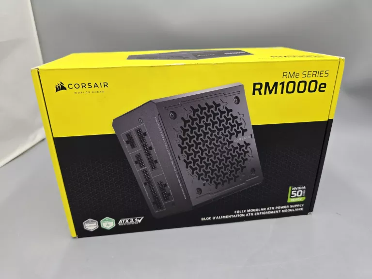 ZASILACZ CORSAIR RM1000E 1000W 80 PLUS GOLD KOMPLET NO