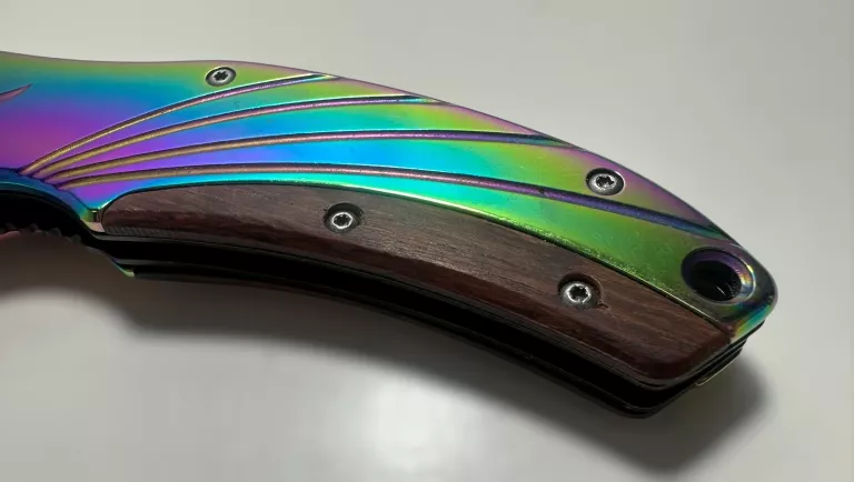NÓŻ SKŁADANY BOKER RAINBOW F88 WARTO OKAZJA