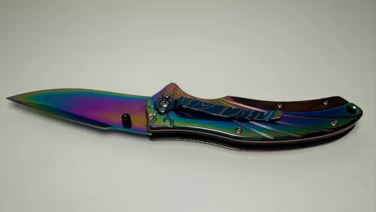 NÓŻ SKŁADANY BOKER RAINBOW F88 WARTO OKAZJA