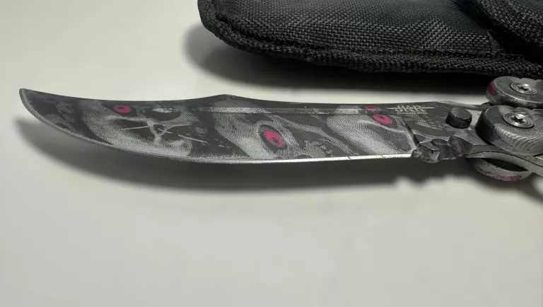 NÓŻ MOTYLKOWY JOKER JKR537 BALISONG LIMITOWANE MALOWANIE WARTO OKAZJA