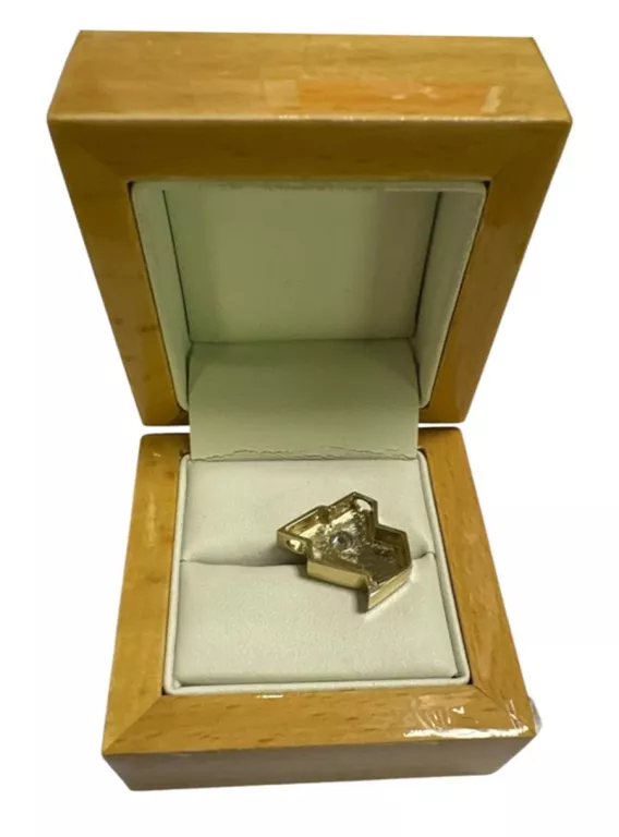 ZŁOTA ZAWIESZKA 585 Z DIAMENTEM / 5,06 G