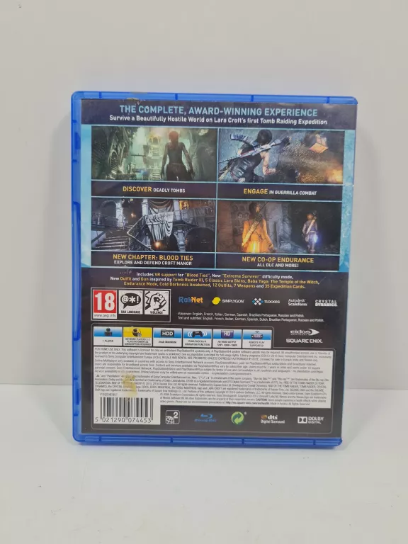 RISE OF THE TOMB RAIDER: 20 YEAR CELEBRATION SONY PLAYSTATION 4 (PS4)