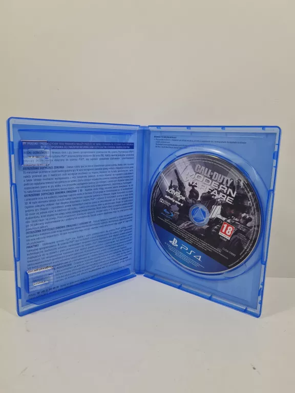 GRA CALL OF DUTY: MODERN WARFARE PS4 COD MODERN WARFARE